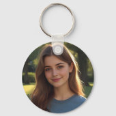 Customized with two photos キーホルダー (正面)