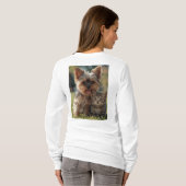 Customized with two photos tシャツ (裏面フル)
