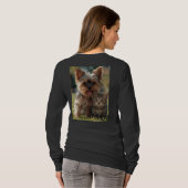 Customized with two photos tシャツ (裏面フル)