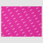 Customized Your Own Logo Stylish Modern Minimal 薄葉紙 (正面)