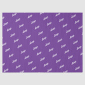 Customized Your Own Logo Stylish Modern Minimal 薄葉紙 (正面)