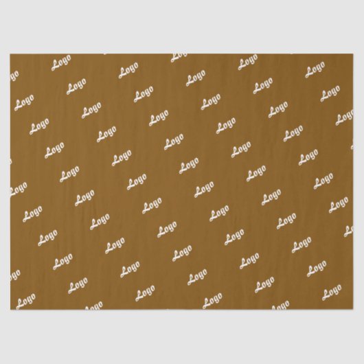 Customized Your Own Logo Stylish Modern Minimal 薄葉紙 (正面)