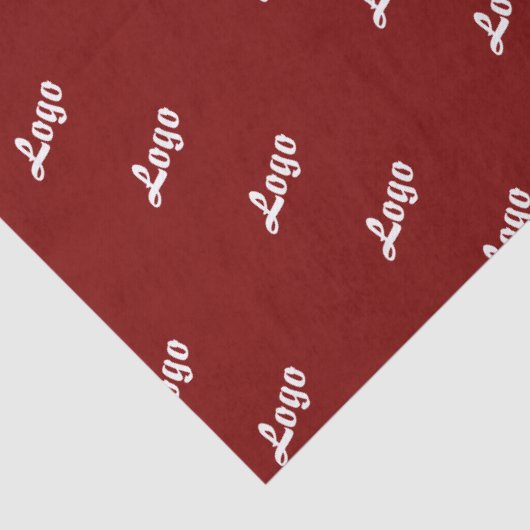 Customized Your Own Logo Stylish Modern Minimal 薄葉紙 (詳細)