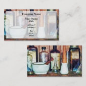 CustomizMortarおよび乳棒およびPestleeプロダクト 名刺 (正面/裏面)