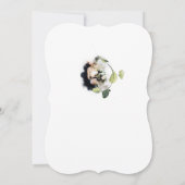 Customizsible Wedding design Inbjudningar (裏面)