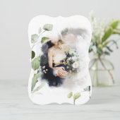 Customizsible Wedding design Inbjudningar (スタンド正面)