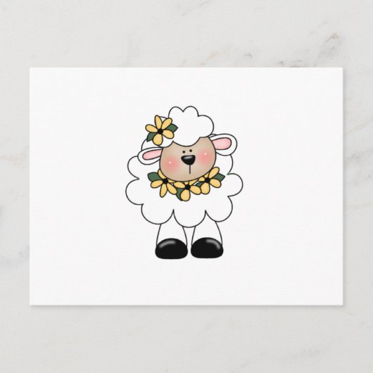 customlambflowersの複数形 ポストカード (正面)