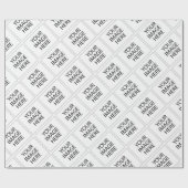 #CustomLogoWrappingPaper ラッピングペーパー (フラット)