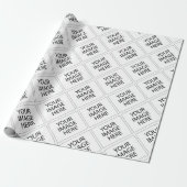 #CustomLogoWrappingPaper ラッピングペーパー (アンロールド)