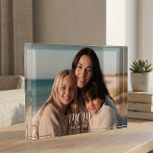 CustomMom Established Modern Script  フォトブロック