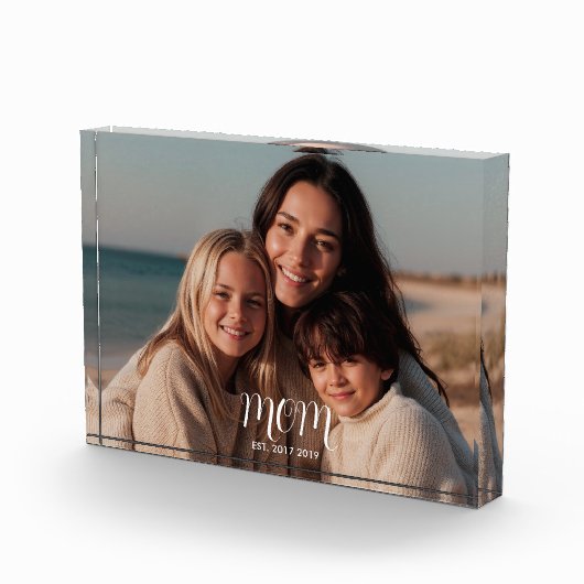 CustomMom Established Modern Script  フォトブロック (右)