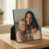 CustomMom Established Modern Script  フォトプラーク