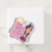 CustomSweet 16 Caricature Invitation with Balloons フェイバータグ (インサイチュ)