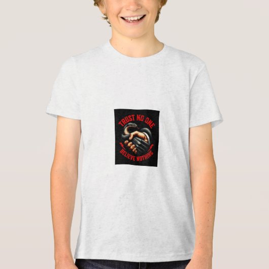 CustomTees #TrendyTshirts #GraphicTees #CasualWear トライブレンドTシャツ (正面)