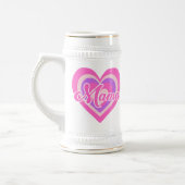 Custon Retro Heart Mama ビールジョッキ (左)