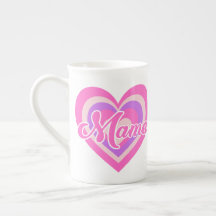 Custon Retro Heart Mama