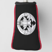 Cut bamboo in embracing bamboo leaves ゴルフヘッドカバー (回転90)