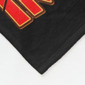 Cut My Life Into Eces Gingerbread Christmas Elder  フリースブランケット (角)