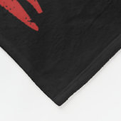 Cut My Life Into Eces Xmas Gingerbread Funny Chris フリースブランケット (角)