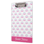 Cut Pink Boho Rainbow Girly クリップボード (左)