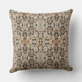 Cut Tree Branch Logs Stacked Pattern Photograph アウトドアクッション (裏面)