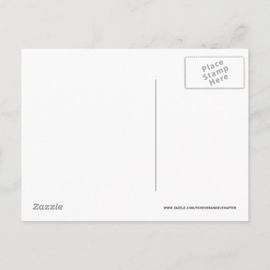 CUTE日付はがきを保存カスタムする 案内ポストカード (裏面)