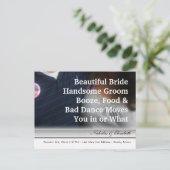 CUTE日付はがきを保存カスタムする 案内ポストカード (スタンド正面)