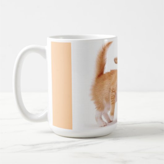 cute_おもしろい_animals_8子猫のウサギ仲間 コーヒーマグカップ (左)