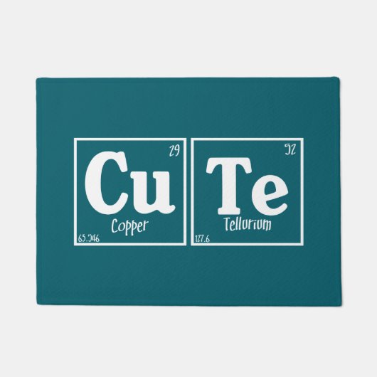 Cute ドアマット (正面)