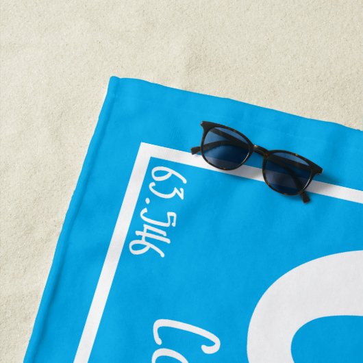 Cute ビーチタオル (インサイチュ)