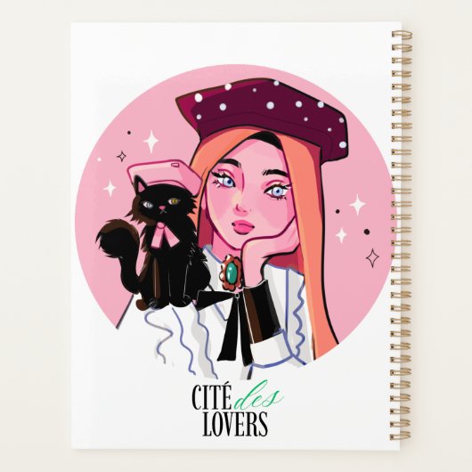 cute  プランナー手帳 (裏面)