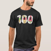 Cute 100 Days of School Ice Cream Classroom Tシャツ (正面)