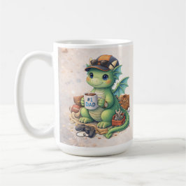 Cute #1 Dad Dragon Coffee Mug コーヒーマグカップ