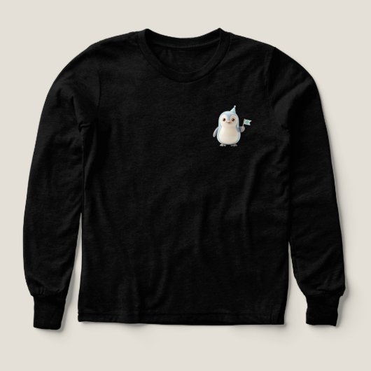 Cute 3D Penguin Design for Penguin Lovers (デザイン正面)