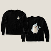Cute 3D Penguin Design for Penguin Lovers (デザイン 正面＆背面)