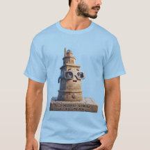 Cute 3D Tower of Hercules A Coruña Galicia Eclipse