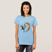 Cute 3D Xolo Dog Soccer Player Flying Taco Kick Tシャツ (正面フル)