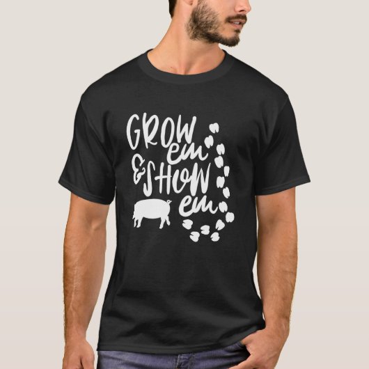 Cute 4-H FFA Grow Em Tシャツ (正面)