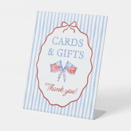 Cute 4th of July Birthday Cards & Gifts 台座サイン