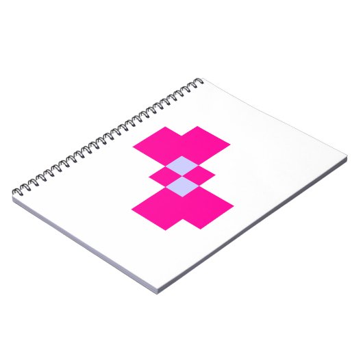 Cute 8ビットピクセルボウ ノートブック (左側)