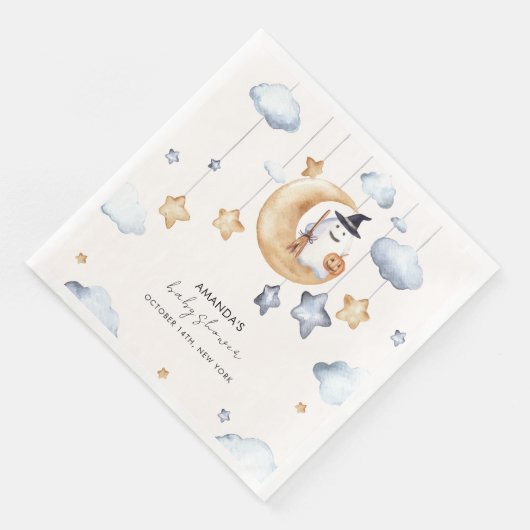 Cute A Little Boo Moon Stars Baby Shower (コーナー)