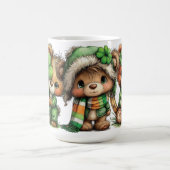 CUTE ADORABLE IRISH DRESSED TEDDY BEARS コーヒーマグカップ (中央)
