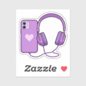 Cute & Adorable Phone & Headphone Stickers – Fun,  シール (シート)
