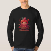 Cute adorable unique Happy Valentine's Day buddies Tシャツ (正面)