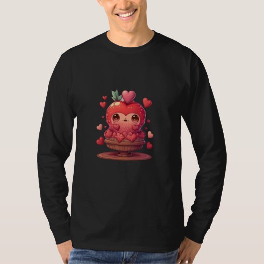 Cute adorable unique Happy Valentine's Day buddies Tシャツ (正面)