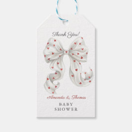 Cute Aesthetic Baby Shower Thank You ギフトタグ