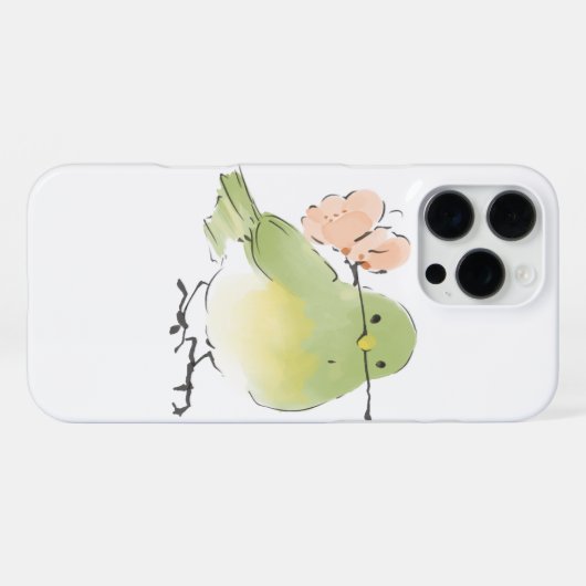 Cute aesthetic design | soft vibes phone case iPhoneケース (裏面横)