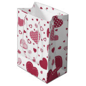 Cute Aesthetic Notebook Cover ミディアムペーパーバッグ (正面アングル)