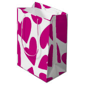 Cute Aesthetic Notebook Cover ミディアムペーパーバッグ (裏面アングル)