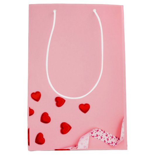 Cute Aesthetic Notebook Cover ミディアムペーパーバッグ (正面)